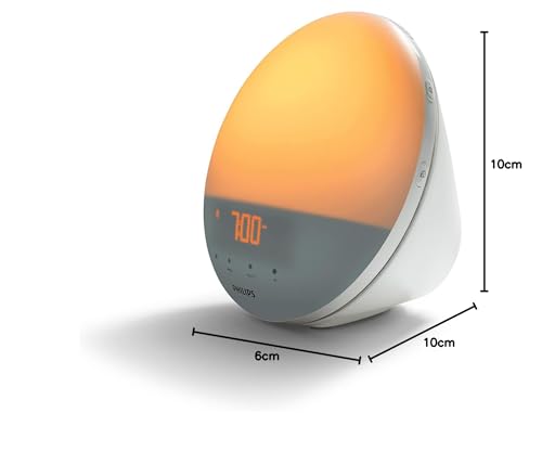 Philips Wake-up Light in a bedroom setting
