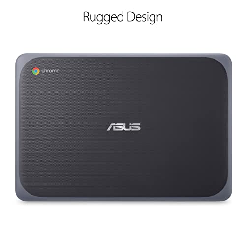 Side profile of ASUS C203XA showing ports
