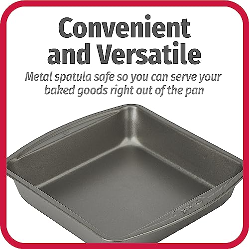Bottom of the GoodCook 04017 steel square pan