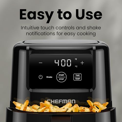 Chefman air fryer on kitchen countertop