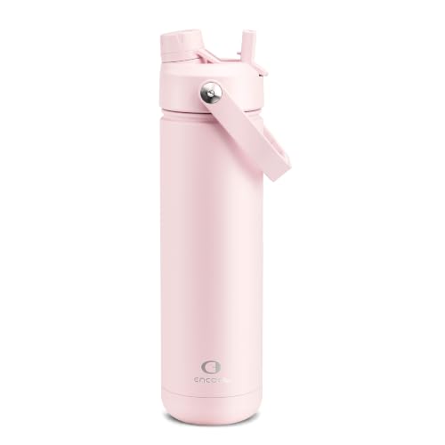 ENCOOL 26 oz Cotton Candy water bottle front view