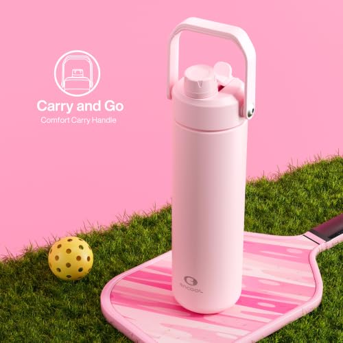 Stainless steel interior of ENCOOL water bottle