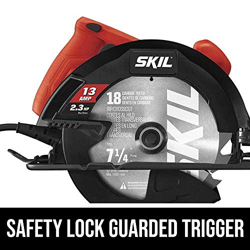 Skil 5080-01 red circular saw bevel adjustment