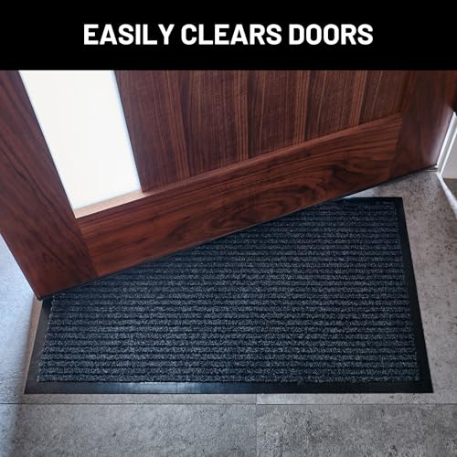 Non-slip PVC backing of the indoor outdoor mat