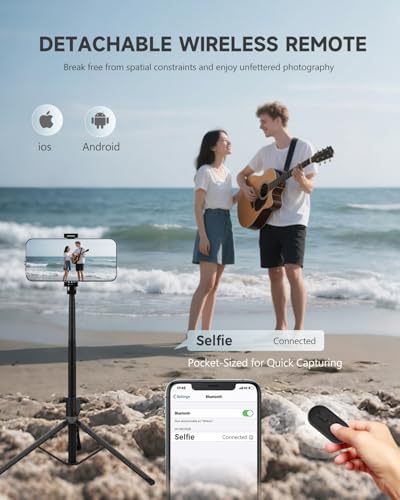 Wireless remote control for RISEOFLE tripod