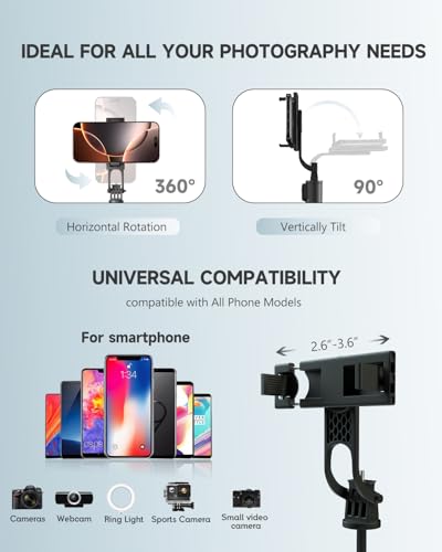 RISEOFLE Z17 tripod in landscape mode