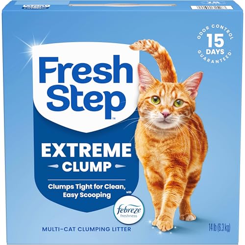 Fresh Step Extreme Clump Multi Cat Litter box front