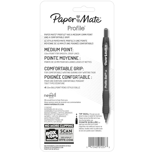 Paper Mate Profile pen retractable click mechanism