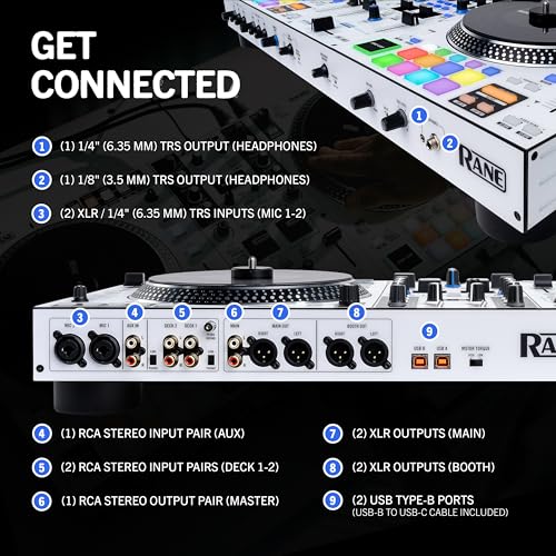 RANE ONE MKII turntable platter detail
