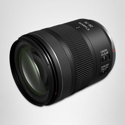 Close up of Canon RF28-70mm F2.8 lens weather sealing