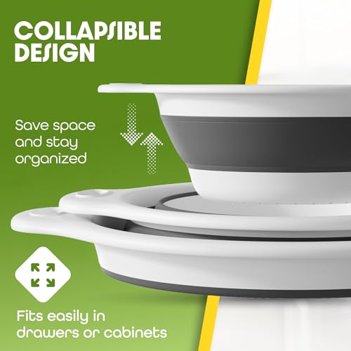 Close up of Gevoli self-draining colander base