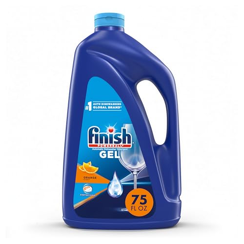 Finish Gel Dishwasher Detergent Orange front view