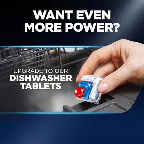 Finish Gel dishwasher detergent size reference