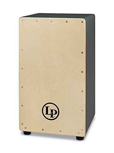 Latin Percussion Street Box natural wood faceplate