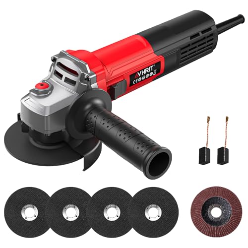 Avhrit 10 Amp Angle Grinder full view