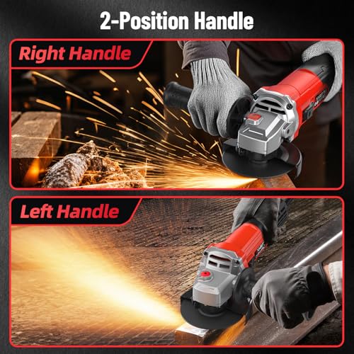 Avhrit angle grinder ergonomic grip design