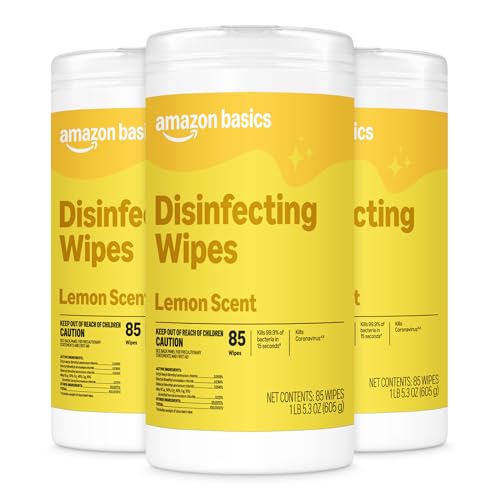 Basics Disinfecting Wipes 255 Count pack