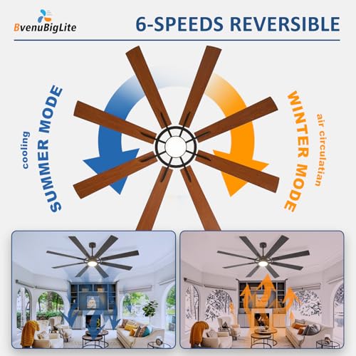 Smart remote and APP interface for BvenuBigLite fan