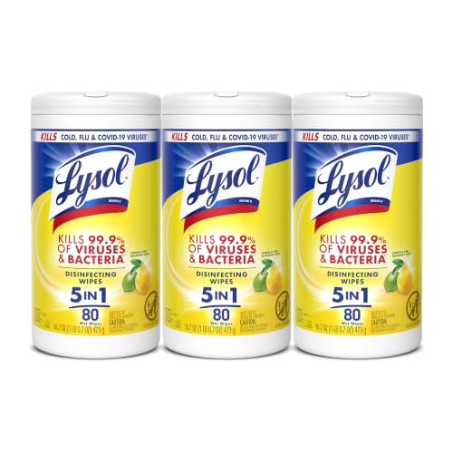Lysol Disinfecting Wipes 80 count containers