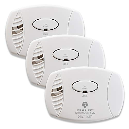 First Alert CO606 plug-in alarm front view