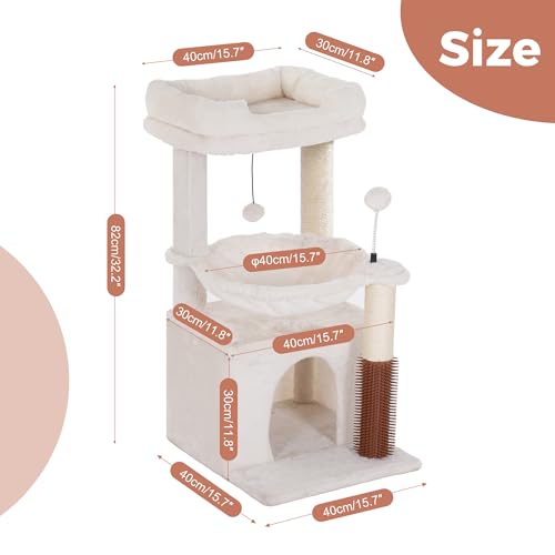 Side profile showing Pawfessor 4-tier structure