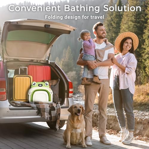 Bunwag Baby Bathtub Green color overview