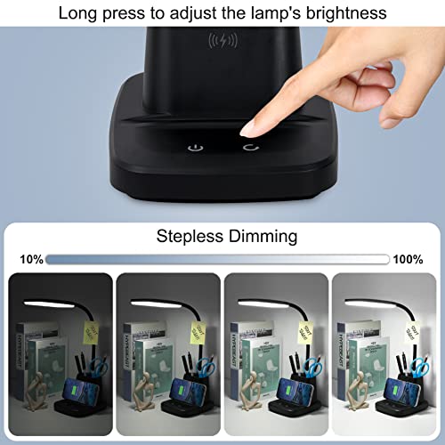 Sailstar desk lamp wireless charging smartphone feature