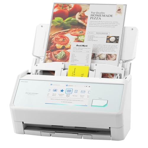 ScanSnap iX2500 White front view