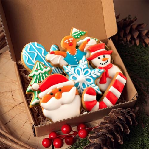 Silver stainless steel holiday cookie shapes