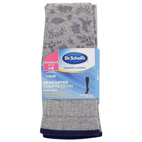 Stay-up top detail on compression socks