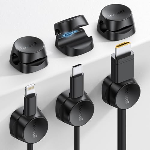 Lamicall 6Pack Cord Organizer front view