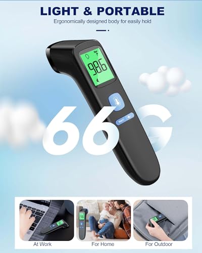 Side profile of ANMEATE FC-IR202 thermometer