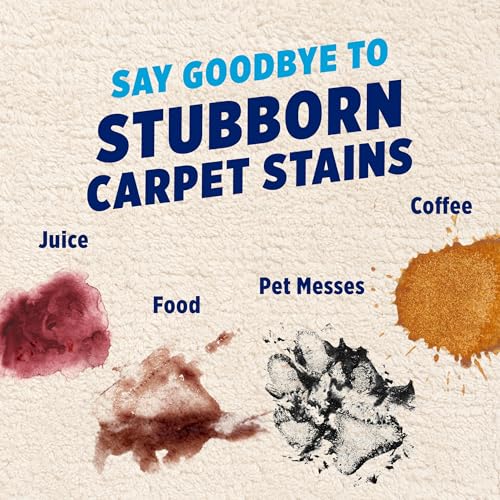 OxiClean carpet cleaner back label instructions