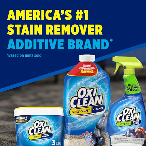 OxiClean carpet cleaning liquid product scale