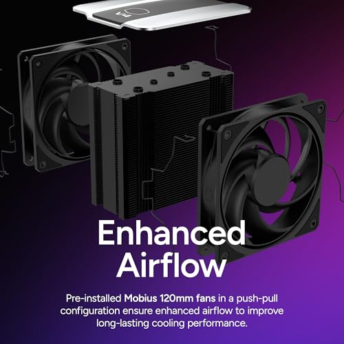 Cooler Master V4 Alpha 3DHP heat pipes detail