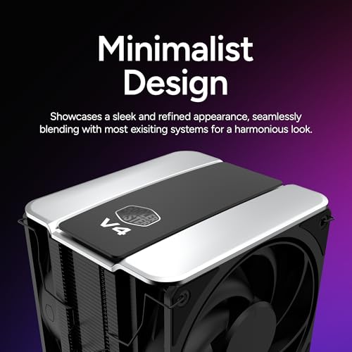 Cooler Master V4 Alpha 3DHP black finish
