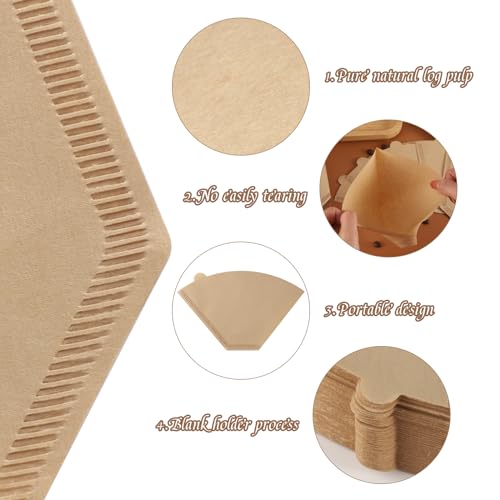 Prudiut filter shape for conical cup fit