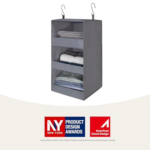GRANNY SAYS closet organizer holding folded shirts