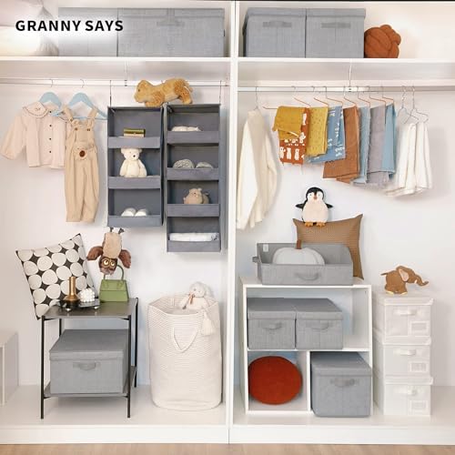 GRANNY SAYS 3-shelf organizer packaging and fold view