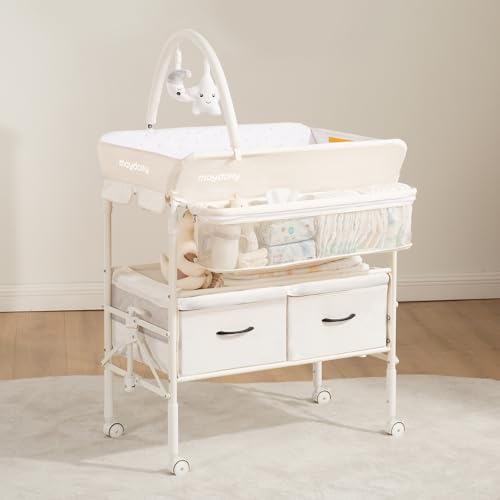 Maydolly portable changing table front view