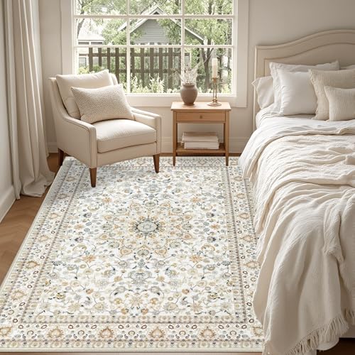 Non-slip rubber backing of ExpediX area rug