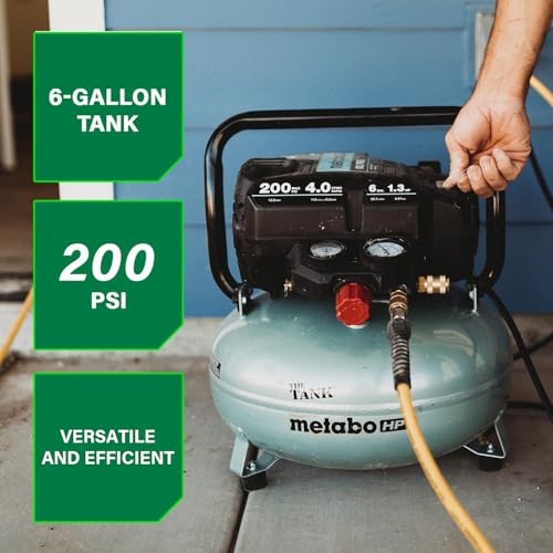 6 gallon green air compressor tank