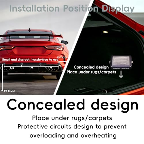 SANDETOUN parking sensor display screen