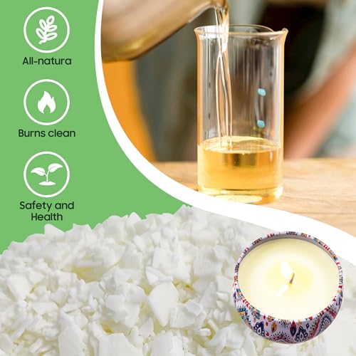 Natural soy wax included in Ohcans DIY set