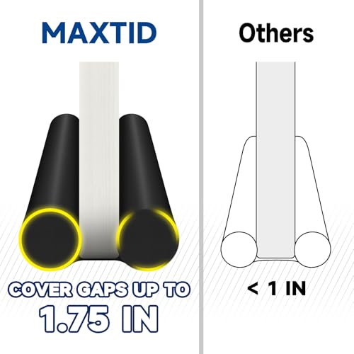 Instructional view of trimming MAXTID draft stopper
