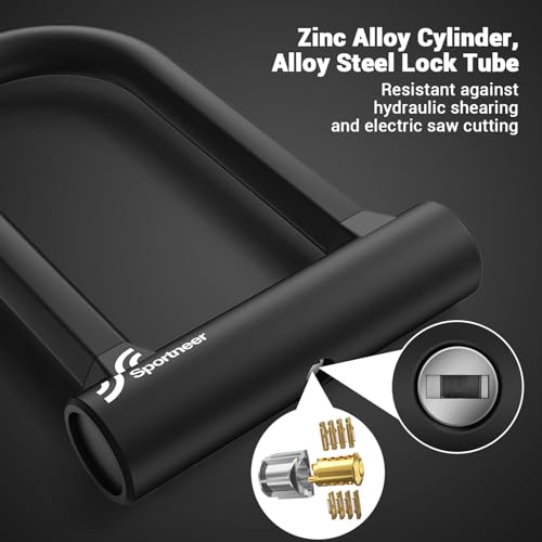 Silicone coating detail on U-lock