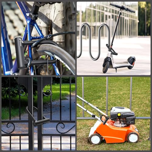 Locking the Sportneer U-lock to a bike