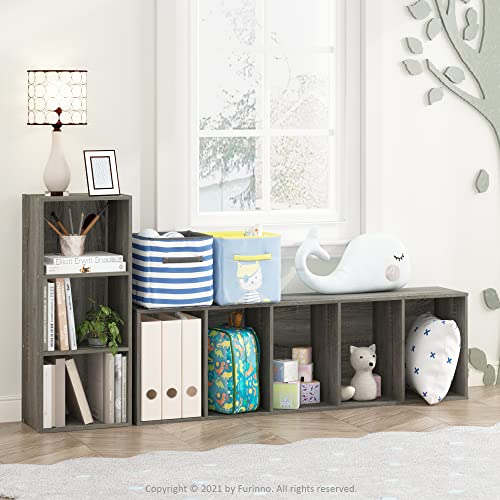 Furinno LUDER bookshelf side profile