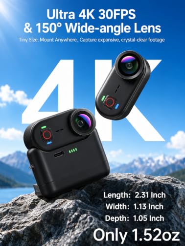 Aidzhi GO9 wearable camera magnetic clip accessory