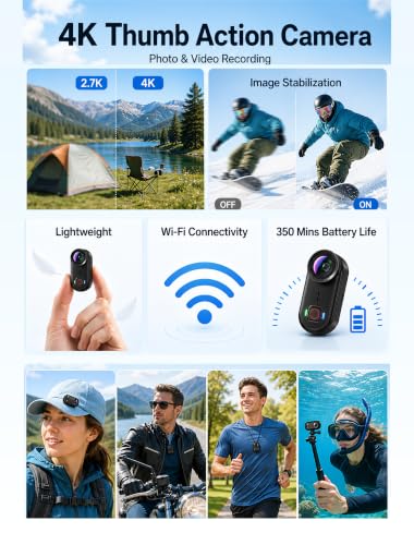 Aidzhi GO9 camera with wireless charging case